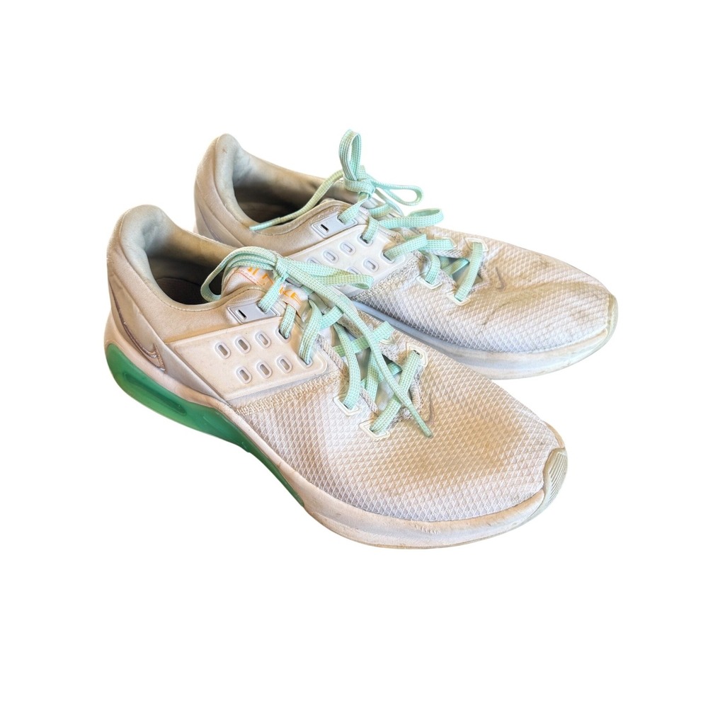 Nike Air Max Bella TR 4 White Green Glow Womens 9.5
